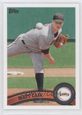 2011 Topps - [Base] - Diamond Sparkle #570 - Matt Cain