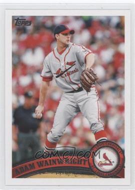 2011 Topps - [Base] - Diamond Sparkle #645 - Adam Wainwright