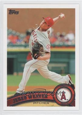 2011 Topps - [Base] - Diamond Sparkle #75 - Jered Weaver