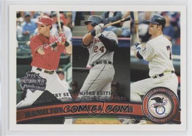 2011 Topps - [Base] - Factory Set Diamond Anniversary #109 - League Leaders - Josh Hamilton, Miguel Cabrera, Joe Mauer