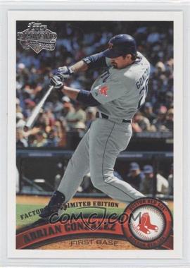 2011 Topps - [Base] - Factory Set Diamond Anniversary #425 - Adrian Gonzalez