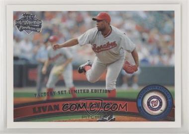 2011 Topps - [Base] - Factory Set Diamond Anniversary #451 - Livan Hernandez