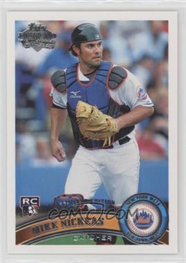 2011 Topps - [Base] - Factory Set Diamond Anniversary #523 - Mike Nickeas