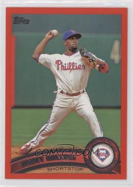 2011 Topps - [Base] - Factory Set Red #199 - Jimmy Rollins /245 [EX to NM]