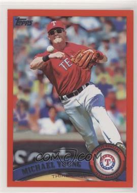 2011 Topps - [Base] - Factory Set Red #320 - Michael Young /245