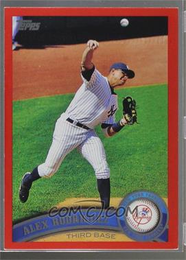2011 Topps - [Base] - Factory Set Red #50 - Alex Rodriguez /245 [Noted]