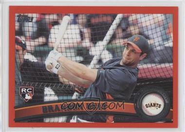 2011 Topps - [Base] - Factory Set Red #605 - Brandon Belt /245