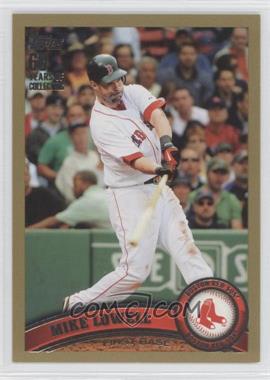 2011 Topps - [Base] - Gold #123 - Mike Lowell /2011