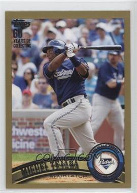 2011 Topps - [Base] - Gold #133 - Miguel Tejada /2011