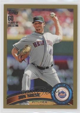 2011 Topps - [Base] - Gold #147 - Jon Niese /2011