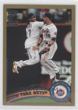 2011 Topps - [Base] - Gold #157 - New York Mets /2011