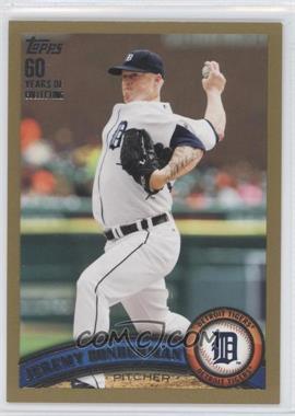 2011 Topps - [Base] - Gold #182 - Jeremy Bonderman /2011