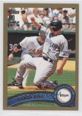 2011 Topps - [Base] - Gold #197 - Aaron Hill /2011