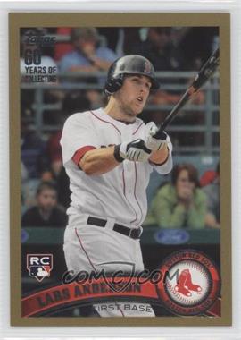 2011 Topps - [Base] - Gold #254 - Lars Anderson /2011