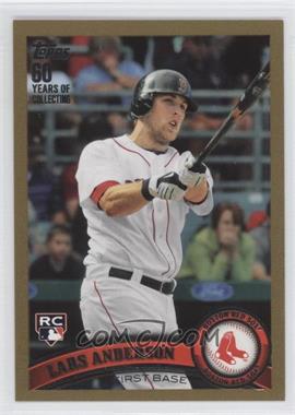 2011 Topps - [Base] - Gold #254 - Lars Anderson /2011