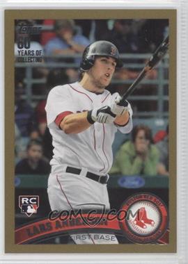 2011 Topps - [Base] - Gold #254 - Lars Anderson /2011