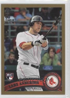 2011 Topps - [Base] - Gold #254 - Lars Anderson /2011