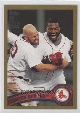 2011 Topps - [Base] - Gold #324 - Boston Red Sox /2011