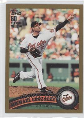 2011 Topps - [Base] - Gold #381 - Mike Gonzalez /2011