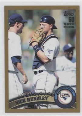 2011 Topps - [Base] - Gold #384 - Nick Hundley /2011