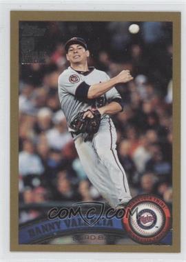 2011 Topps - [Base] - Gold #390 - Danny Valencia /2011