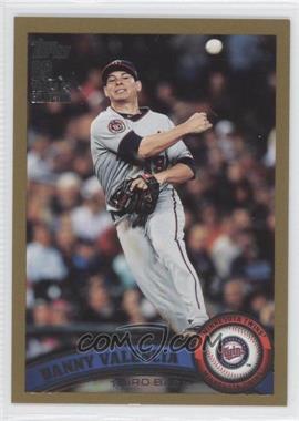 2011 Topps - [Base] - Gold #390 - Danny Valencia /2011