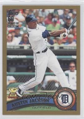 2011 Topps - [Base] - Gold #394 - Austin Jackson /2011