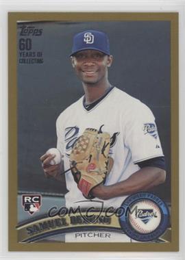 2011 Topps - [Base] - Gold #412 - Samuel Deduno /2011