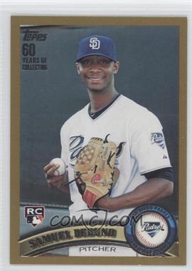 2011 Topps - [Base] - Gold #412 - Samuel Deduno /2011