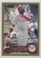 Domonic Brown [Noted] #/2,011