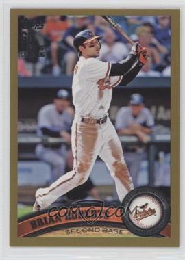 2011 Topps - [Base] - Gold #443 - Brian Roberts /2011