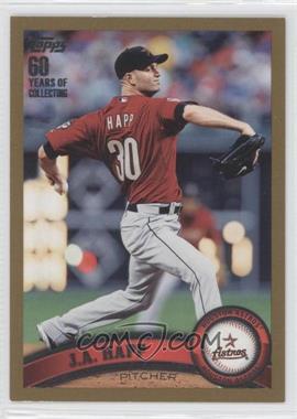 2011 Topps - [Base] - Gold #499 - J.A. Happ /2011