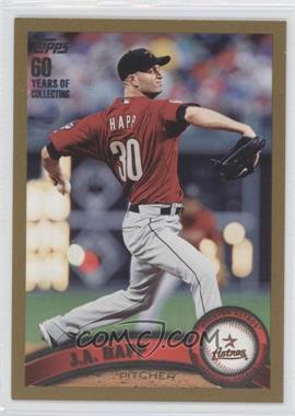 2011 Topps - [Base] - Gold #499 - J.A. Happ /2011