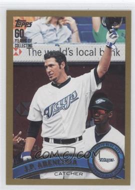 2011 Topps - [Base] - Gold #587 - J.P. Arencibia /2011