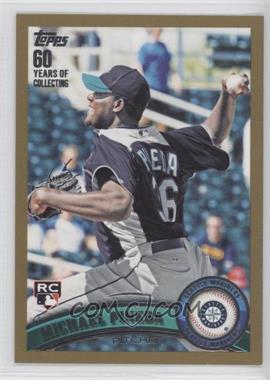 2011 Topps - [Base] - Gold #595 - Michael Pineda /2011