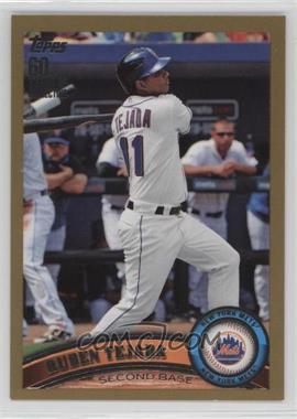 2011 Topps - [Base] - Gold #625 - Ruben Tejada /2011