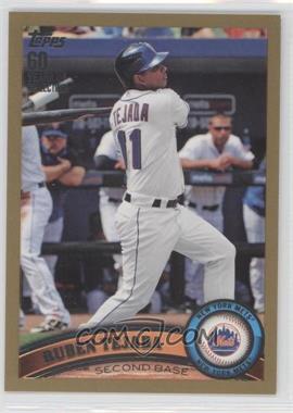 2011 Topps - [Base] - Gold #625 - Ruben Tejada /2011