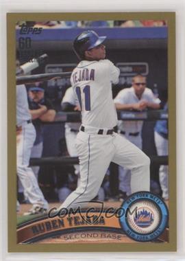 2011 Topps - [Base] - Gold #625 - Ruben Tejada /2011