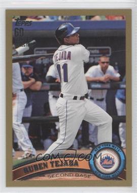 2011 Topps - [Base] - Gold #625 - Ruben Tejada /2011