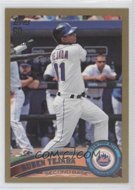 2011 Topps - [Base] - Gold #625 - Ruben Tejada /2011