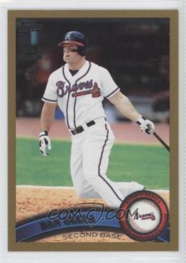 2011 Topps - [Base] - Gold #640 - Dan Uggla /2011