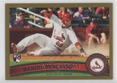 2011 Topps - [Base] - Gold #87 - Daniel Descalso /2011