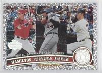 League Leaders - Josh Hamilton, Miguel Cabrera, Joe Mauer