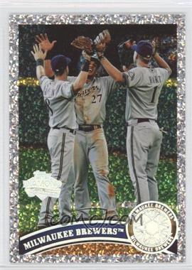 2011 Topps - [Base] - Platinum Diamond Anniversary #187 - Milwaukee Brewers