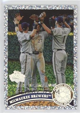 2011 Topps - [Base] - Platinum Diamond Anniversary #187 - Milwaukee Brewers