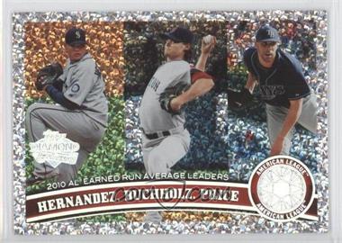 2011 Topps - [Base] - Platinum Diamond Anniversary #235 - League Leaders - Felix Hernandez, Clay Buchholz, David Price