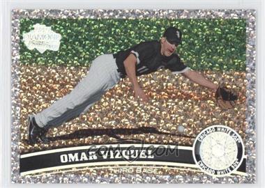 2011 Topps - [Base] - Platinum Diamond Anniversary #243 - Omar Vizquel