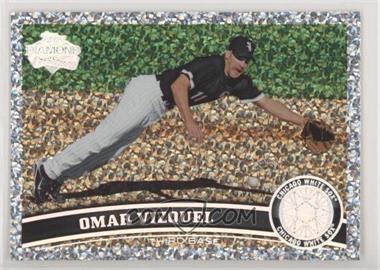 2011 Topps - [Base] - Platinum Diamond Anniversary #243 - Omar Vizquel