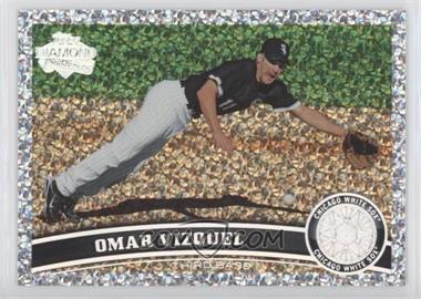 2011 Topps - [Base] - Platinum Diamond Anniversary #243 - Omar Vizquel