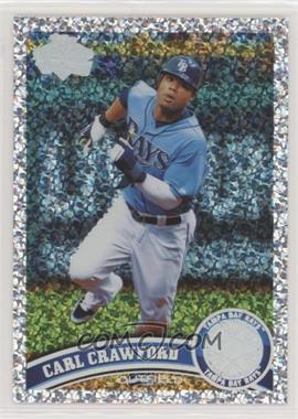 2011 Topps - [Base] - Platinum Diamond Anniversary #25.1 - Carl Crawford (Rays)